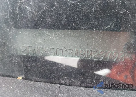 2010 Ford Flex Sel из США, поврежденный, VIN 2FMGK5CC3ABB29793